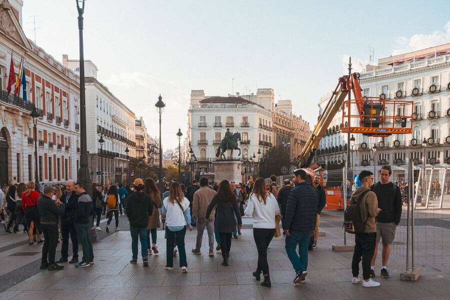 A street in Madrid