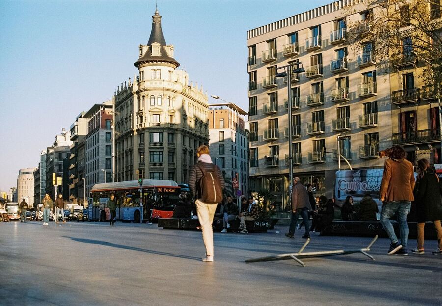 A street in Barcelona