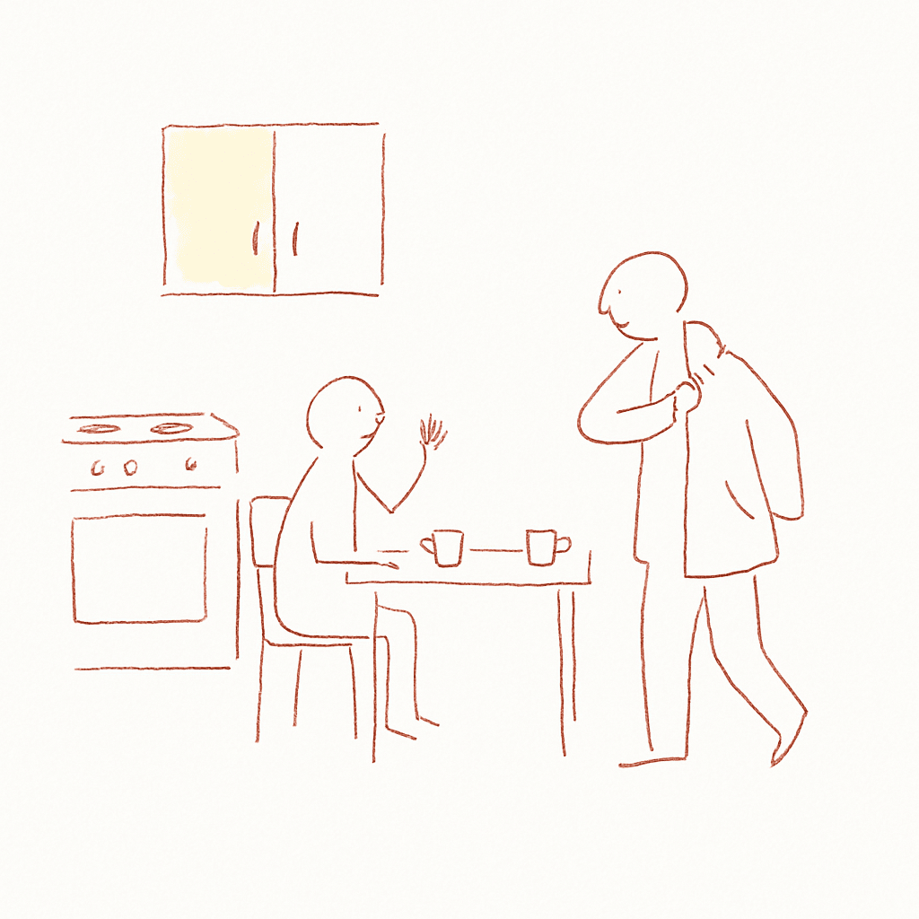 Sketch for Bueno: Well… / OK / Right then