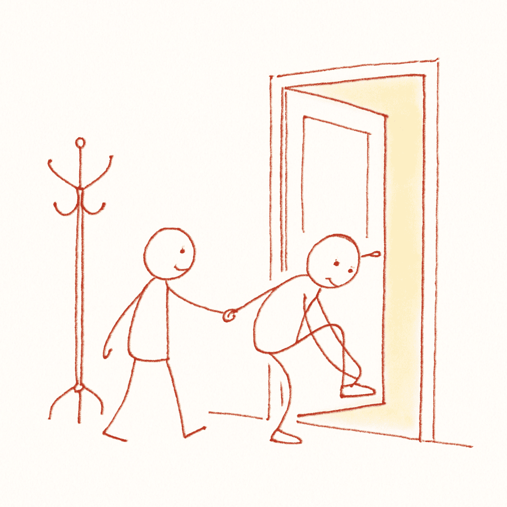 Sketch for ¡Vámonos!: Let's go! / Let's get out of here!